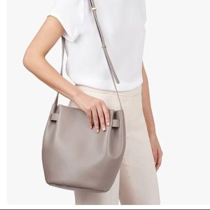 Cuyana Structured Cinch Bag in Clay